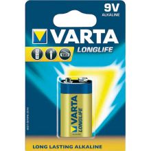 Batterij Varta Longlife Blok 9V 4122 (1 st)