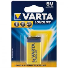 Batterij Varta Lognlife Blok 9V 4122 (per stuk)