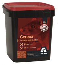 Cereox (Haver, difenacoum 0,005%) 5 kg.