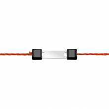 Litzclip koordverbinder 3 mm (10 Stk)