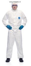 Disposable Tyvek Wegwerpoverall wit