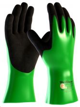 Handschoen MaxiChem Nitril 35 cm gro/zw