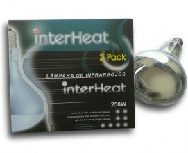Infraroodlamp wit 250 W Interheat (2 st.)