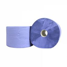 Uierdoek 3 laags blauw 22 x 36 cm. mixed cellulose