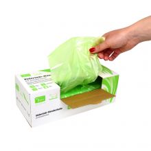 Disposable handschoenen 120 cm. groen met schouderstuk per 50 stuks