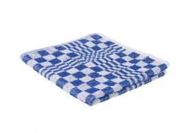 Keukendoek / Handdoek blok 50 x 50 cm. blauw 3 stuks