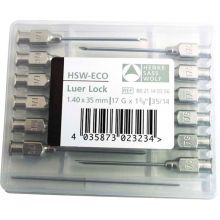 Veterinaire canules 1,4 x 35 mm LL (12 stuks)