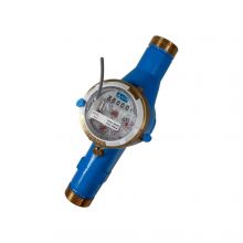 Watermeter MJ DN20 (3/4") messing 1 ppl kopp.reedcontact (nr.30)