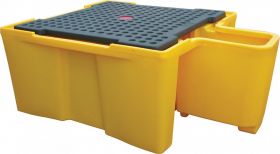 Kunststof lekbak voor IBC 1450x1450x1000mm