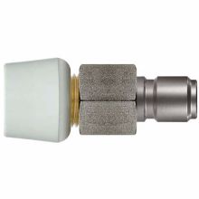 Schuimnozzle 50200 MS + verloopnippel wit