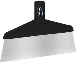 Vikan Hygiene 29109 vloerschraper zwart rvs blad, 260mm breed /10