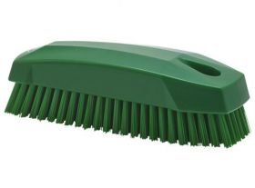 Vikan Hygiene 6440-2 nagelborstel groen,harde vezels, 130mm / 25