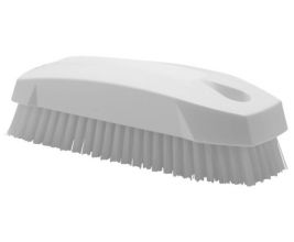 Vikan Hygiene 6440-5 nagelborstel wit, harde vezels, 130mm / 25