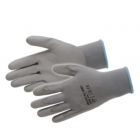 Handschoenen pro-fit pu grey p 12st