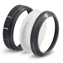 Deeltjesfilter adapter voor halfgelaatsmaskers (2 Stuks)
