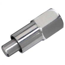 Brijbak nippel 3/8 rvs 3/8 bi dr LD 60 mm (ip)