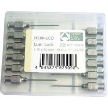 Veterinaire canules 1,0 x 25 mm LL (12 stuks)