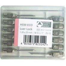 Veterinaire canules 1,2 x 25 mm LL (12 stuks)