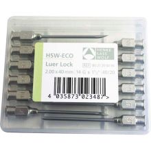 Veterinaire canules 2,0 x 40 mm LL (12 stuks)