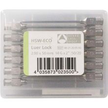 Veterinaire canules 2,0 x 50 mm LL (12 stuks)