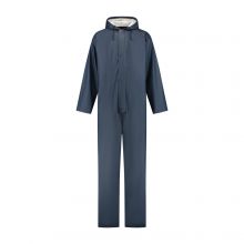 Regenoverall / Spuitoverall PU blauw maat L