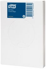 Tork Damesverbandzakjes wit 95x32x135mm ds 1200 stuks 