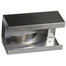 Wandhouder voor dispenserdoos handschoenen RVS