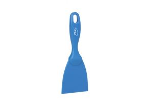 Handschraper Vikan kunststof blauw recht 75x210 mm  4060-3
