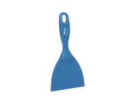 Handschraper Vikan kunststof blauw recht 102x210 mm   4061-3