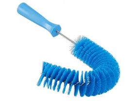 Vikan Hygiene 5372-3 ext. buizenreiniger blauw, medium vezels, Ø35mm /10