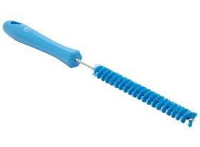 Vikan Hygiene 5360-3 afvoerborstel blauw harde vezels, ø15x310mm /15