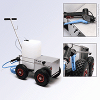 Spray Mobiel RVS (excl. lader)