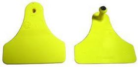 Allflex Junior Blanco M per 25 st. Geel