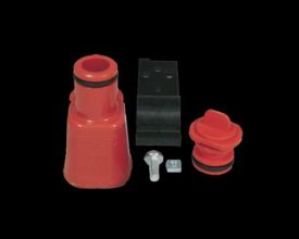 I-Flow M-aansluitset 25,4 x 22/22 mm.