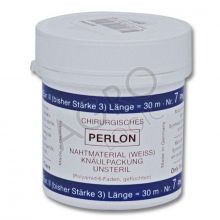 Perlon Hechtdraad Droog blauw sterkte 3