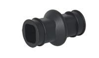 Buisverbinding PVC 22mm. harmonica model